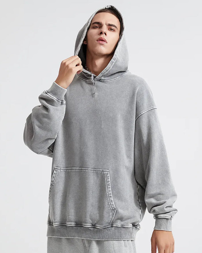 Cotton Loose Retro Thicken Hoodie