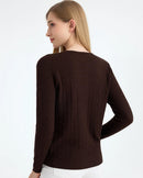Soft Solid Color V-Neck Cardigan
