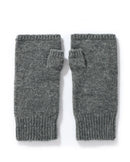 Wool Fingerless Thumb Hole Mittens