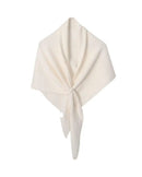 Wool Blend Oversized Triangle Wrap Shawl