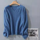 Mink Cashmere Knitted Pullover