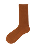 Combed Cotton Pile Crew Socks