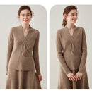 Pure Cashmere V-Neck Pullover Sweater