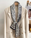 Women's Printed Silk Scarf & Shawl
