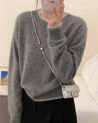 Heavyweight Cashmere Crewneck Pullover