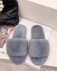 Fuzzy House Slippers