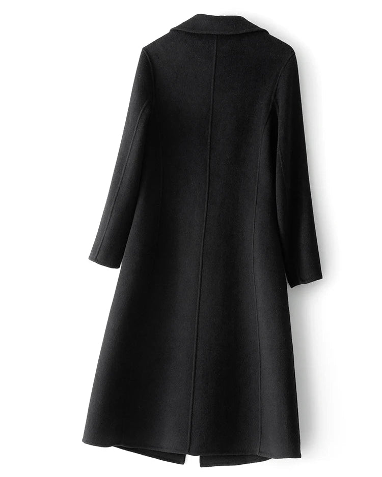 Refined Wool Reversible Overcoat