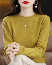 Merino Wool Round Neck Sweater