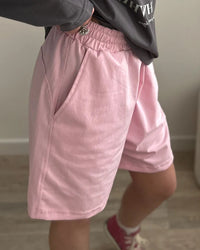 Soft Elastic Waist Everyday Lounge Shorts