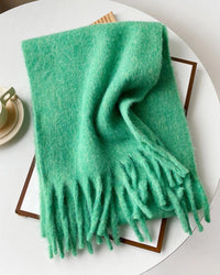 Longline Knitted Shawl Scarf
