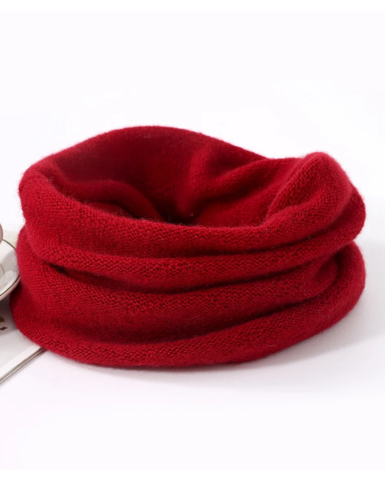Wool Knit Neck Gaiter