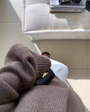 Cashmere Turtleneck Loose Sweater