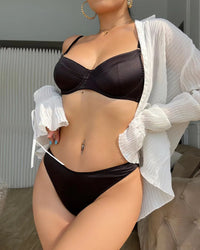 Silk Ultra-Thin Soft Comfortable Seamless Bra Set