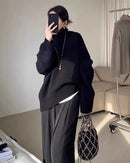 Cashmere Turtleneck Loose Sweater