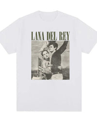 Vintage Sailing Graphic Knit Cotton Tee