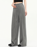 Elastic-Waist Tencel Denim Jeans