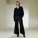 Cashmere Blended V-Neck Sweater