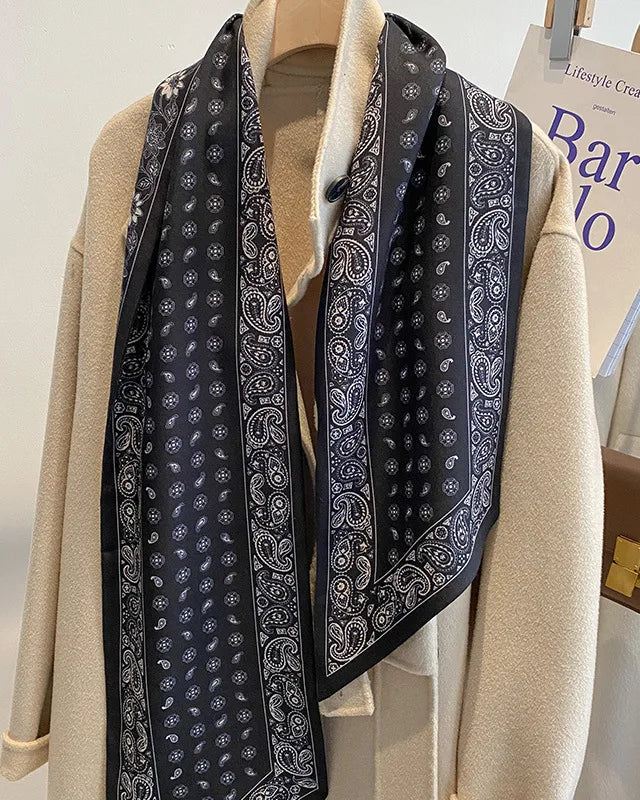 Women's French-Style Polka Dot Scarf