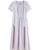 Stylish High-Waisted Slim-Fitting Long Dress