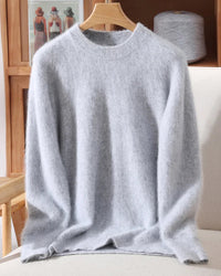 Mink Cashmere Crewneck Sweater