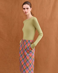 Wool Superfine Seamless Crew Neck Sweater