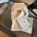 Women's Solid-Color Wool Scarf
