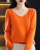 Merino Wool V-Neck Sweater