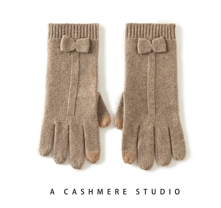 Full Finger Pure Cashmere Gloves