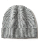 Solid Color Cashmere Soft Knit Hat