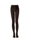 Ribbed Knit Wool Blend Tights