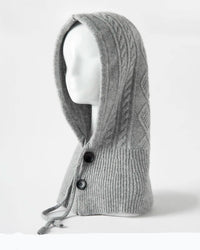 Cashmere Knitted Fashion Scarf And Hat