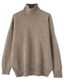 Women's Wool Turtleneck Sweater