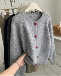 Women's Minimal Knit Cardigan Sweater