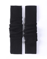 Wool Cashmere Knit Leg Warmers