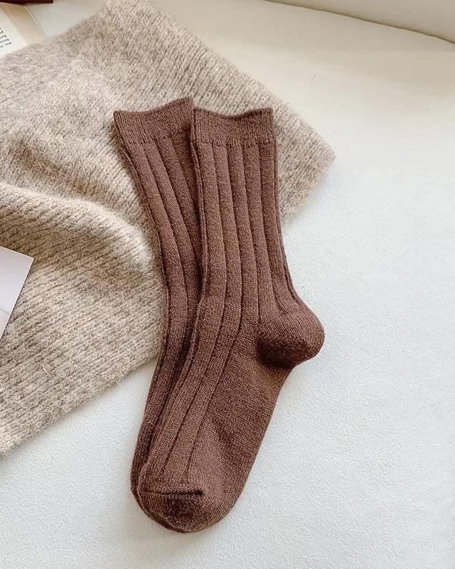 Luxe-Knit Thermal Socks