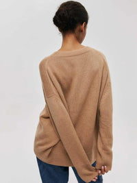 O Neck Knitted Sweater