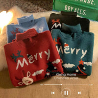 Turtleneck Christmas Sweater Ugly Sweater