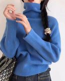 Thick Cashmere Turtleneck Sweater