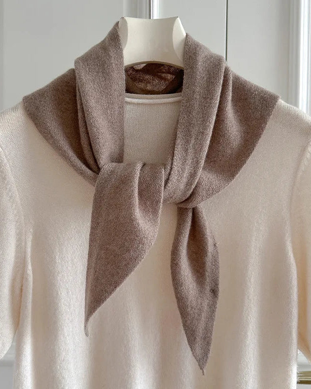 Women's Warm Wool Triangular Scarf