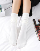 Soft Knit Casual Mid-Calf Socks