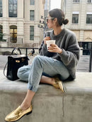 Round Neck Loose Cashmere Sweater