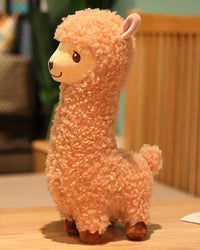 Furry Llama Alpaca Plush Stuffed Pillow Toy