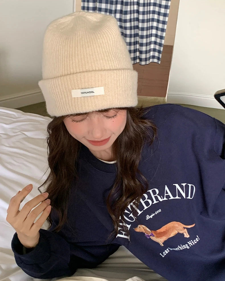 Wool Knit Hat
