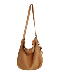 Soft Canvas Crossbody Shoulder Bag