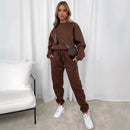 Thicken Sweatshirt & Pants Set