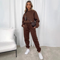 Thicken Sweatshirt & Pants Set