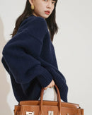 Round Neck Wool Sweater