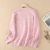 Wool Blend Soft Knitted Short Cardigan