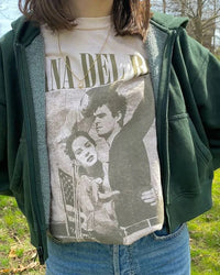 Vintage Sailing Graphic Knit Cotton Tee