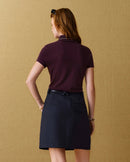 Wool Blend Mock Neck Knit Top